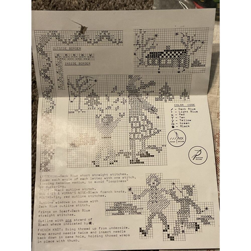 Needles 'n Hoops "Children Grow Up" Cross Stitch Sampler - Picture 4 of 4